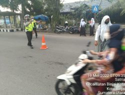 Pos Padat Pagi Rutin Sat Lantas Polres Binjai Wujudkan PelayananPrima