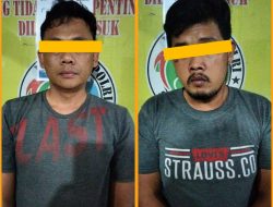 JUAL NARKOBA SAMA PETUGAS, SAT NARKOBA POLRES BINJAI TANGKAP DUA ORANG BANDAR SABU-SABU