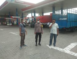 Unit Patroli Polsek Binjai Timur Monitoring Ketersediaan Bbm Di Wilkum Binjai Timur