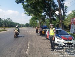 Giat Rutin Yang Ditingkatkan Sat Lantas Polres Binjai