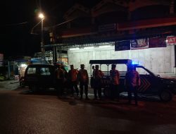 Personil Piket Unit Gabungan Polsek Binjai Selatan Melaksanakan Patroli Rutin