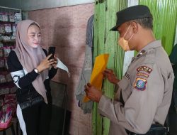 Melalui Metode Rik Barcode Polsek Binjai Kota Lakukan Operasi Yustisi
