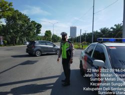 Giat Rutin Yang Ditingkatkan Kamseltibcar Melalui Sat Lantas Polres Binja