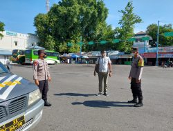 Patroli Dialogis Polsek Binjai Timur Ingatkan Masyarakat Melalui Himbauan Kamtibmas Dan Disiplin Prokes