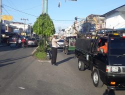 Wujudkan PelayananPrima Melalui Pos Padat Pagi Rutin Sat Lantas Polres Binjai
