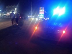 Jaga Situasi Kamtibmas Polsek Selesai Melalui Blue Light Patroli R-4