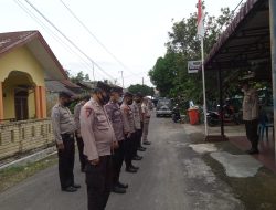 Pimpin Apel Pagi Wakapolsek Binjai Timur Tekankan Vaksinasi Untuk Para Lansia