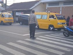 Personel Gabungan Unit Polsek Binjai Selatan Laksanakan Pos Padat Rutin Pagi Hari