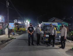 Cipta Kondisi Aman Kondusif Malam Hari Melalui Patroli R-4 Polsek Sei Bingai