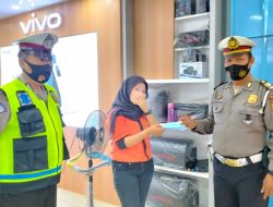 Polsek Binjai Selatan Kegiatan Yustisi Malam Hari Ingatkan Masyarakat Protokol Kesehatan