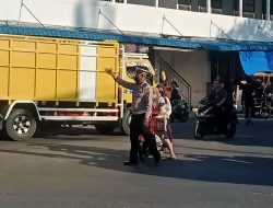 Pastikan Kamseltibcar Lalu Lintas Melalui Pos Padat Pagi Polsek Binjai Utara Jaga