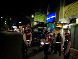 Melalui Pam Obvit Sat Samapta Polres Binjai Patroli Malam Rutin Antisipasi 3C Wilkum Polres Binjai
