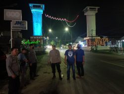 Masih Patroli Bersinggungan Melalui Giat Kryd Patroli Malam Jaga Situasi Kamtibmas