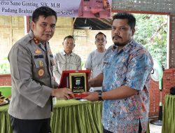 Giat Kapolres Binjai “Sarapan Bersama Polisi Dan Masyarakat” (SAMA POLMAS)