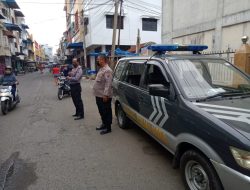 Patroli Polsek Binjai Kota Pastikan Wilayah Aman Kondusif