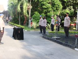 POLRES BINJAI TERIMA SISWA LATJA SPN HINAI ANGKATAN 46