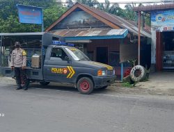 Lakukan Public Speaking Melalui Operasi Yustisi Pagi Hari Polsek Selesai