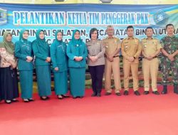 Kapolsek Binjai Selatan Hadiri Pelantikan Ketua Tim Penggerak PKK Kecamatan Binjai selatan,Kota dan kecamatan Binjai Utara