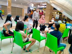 Mobilisasi Warga dan Berikan Imbauan Ajak Warga Vaksin Di Bsm Supermall