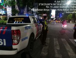 Blue Light Patrol Dan Public Addres Jaga Situasi Kamtibmas Malam Hari