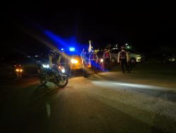 Sat Samapta Polres Binjai Melalui Pam Obvit Patroli Malam Antisipasi 3C Pastikan Wilayah Aman Kondusif