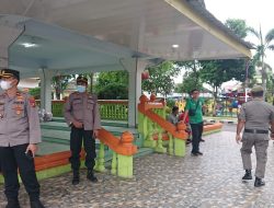 Kapolsek Binjai Kota Pimpin Pam Terbuka  Kegiatan Car Free Day, Vaksinasi dan Donor Darah di Lapangan Merdeka  Kota Binjai