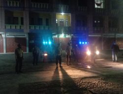 Patroli Bersinggungan Pastikan Wilayah Aman kondusif