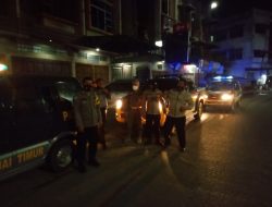 Jaga Situasi Kewilayahan Aman Kondusif Patroli Blue Light Rutin Bersinggungan