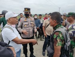 Kapolsek Binjai Timur  Kordinasi dan Penggalangan kepada Anggota Kelompok  Sepakat Tani dan Pengamanan Perkebunan PTP N II