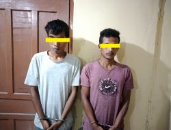 Unit Reskrim Polsek Sei Bingai Amankan Diduga Pelaku Pencurian Besi Bahan Bangunan