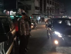 Patroli R-4 Bersinggungan Dan Operasi Yustisi Malam berikan Imbauan Ke Masyarakat