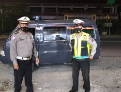 Jaga Situasi Kewilayahan Patroli R-4 Rutin Malam Hari Polsek Binjai Selatan