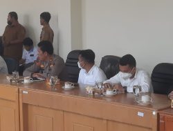 Kasat Reskrim dan Kapolsek Binjai Timur Hadiri Rapat Dengar Pendapat (RDP) lanjutan antara pihak DPRD Kota Binjai dengan pihak Poktan Sepakat Tani dan pihak PTPN 2 Kebun Sei Semayang terkait permasalahan lahan