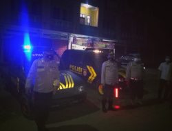 Dengan Patroli Bersinggungan Blue Light Patroli R-4 Monitoring Situasi Kewilayahan