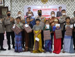 HARI BHAYANGKARA KE -76 POLRES BINJAI LAKSANAKAN BHAKTI KESEHATAN