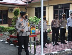 Kapolres Binjai Pimpin Apel Siaga Pengamanan Pilkades Serentak 2022