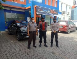 Beri Rasa Aman Dan Nyaman Kepada Nasabah Bank Melalui Pam Obvit Sat Samapta Polres Binjai