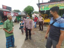 Melalui Public Speaking Berikan Himbauan Prokes Polsek Selesai