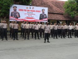 KAPOLRES BINJAI BUKA PERLOMBAAN DALAM RANGKA MEMERIAHKAN HUT BHAYANGKARA KE-76 TAHUN 2022 DI POLRES BINJAI