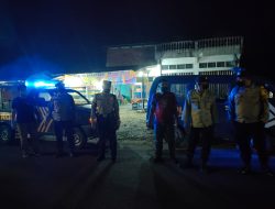 Patroli Bersinggungan Antisipasi 3C Pada Malam Hari