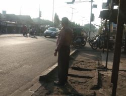 Pos Padat Pagi Jaga Kamseltibcar Pelayanan Prima Personil Unit Gabungan Polsek Binjai Timur