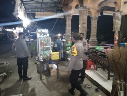 Ingatkan Warganya Tentang Prokes Melalui Operasi Yustisi Malam Di Wilayah Hukum Polsek Sei Bingei