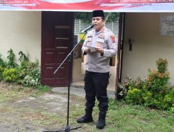 Rayakan Idul Adha 1443 H || Polres Binjai Melaksanakan Penyembelihan Hewan Qurban