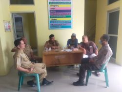 Melalui Bhabinkamtibmas Polsek Binjai Timur Sambang dan Jalin Silaturahmi Dengan Perangkat Desa Binaan