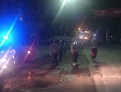 Patroli Bersinggungan Polsek Selesai dan Polsek Binjai Barat Jaga Kriminalitas Di malam Hari