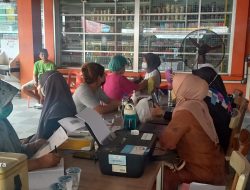 Dorong Masyarakat Untuk Vaksinasi Gencar Dilakukan Polsek Binjai Kota