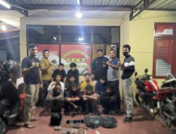 Polsek Binjai Timur Polres Binjai Lakukan Razia Dan Patroli Terhadap Maraknya Geng Motor Di Wilayah Kec. Binjai Timur