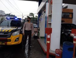 Pam Obvit Sat Samapta Polres Binjai Patroli R-4 Sambang Objek Vital Pastikan Aman Kondusif