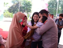 KAPOLRES BINJAI DAN KETUA BHAYANGKARI CABANG BINJAI HADIRI HARI ANAK NASIONAL