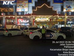 Sat Lantas Polres Binjai Patroli Blue Light R-4 Cipta Kondisi Aman Kondusif